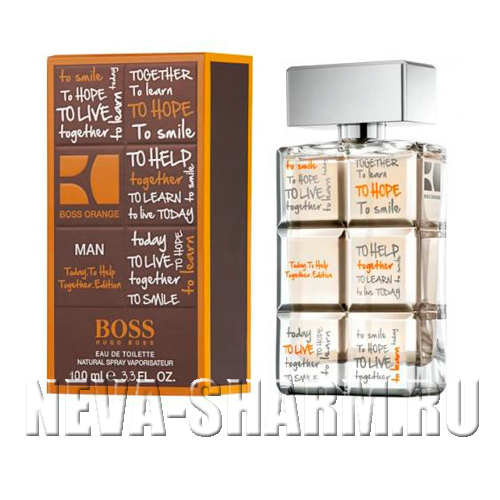 Hugo Boss Boss Orange Today. To Help. Together от магазина Parfumerim.ru