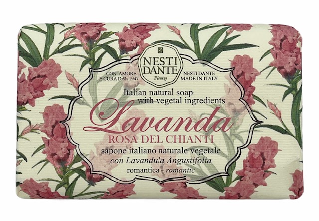 Мыло Lavanda Rosa del Chianti 150г (Лаванда Розовое Кьянти)