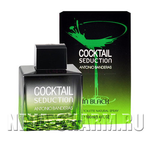 Antonio Banderas Seduction In Black Cocktail Men от магазина Parfumerim.ru