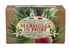 Мыло Marsiglia In Fiore Fig & Aloe 125г (Инжир и алоэ)